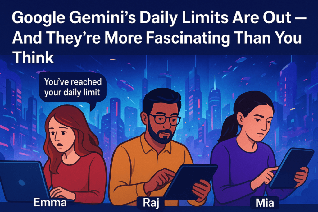 google gemini daily limits