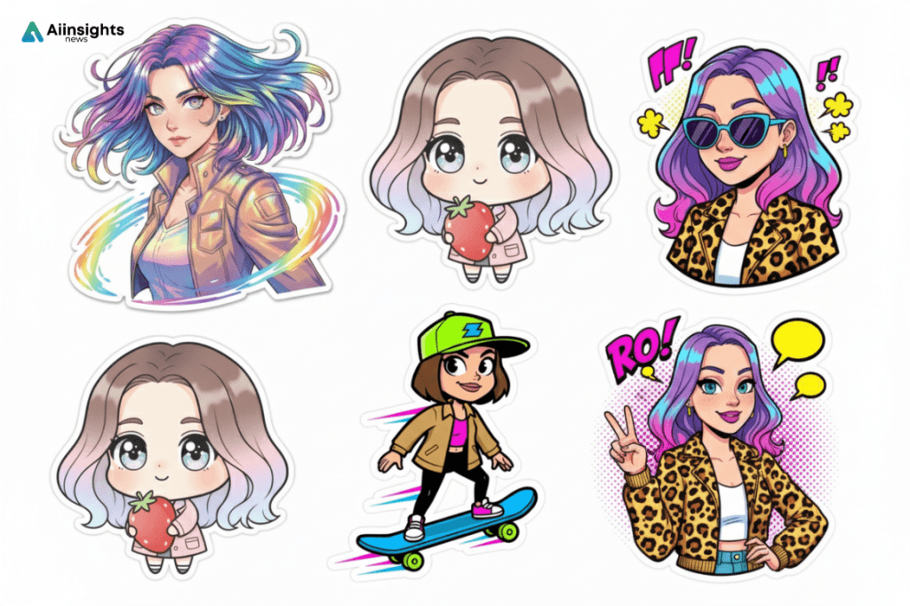 stickers with gemini ai