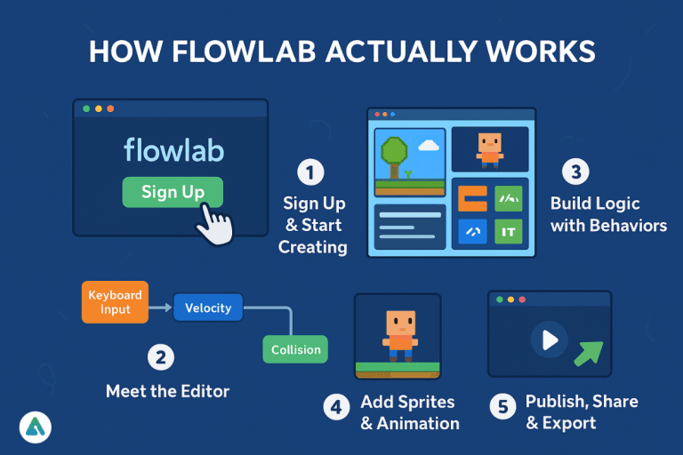 Flow Lab Code Flowlab in 2025: The No-Code Game Maker That Turns Ideas Into Playable ...