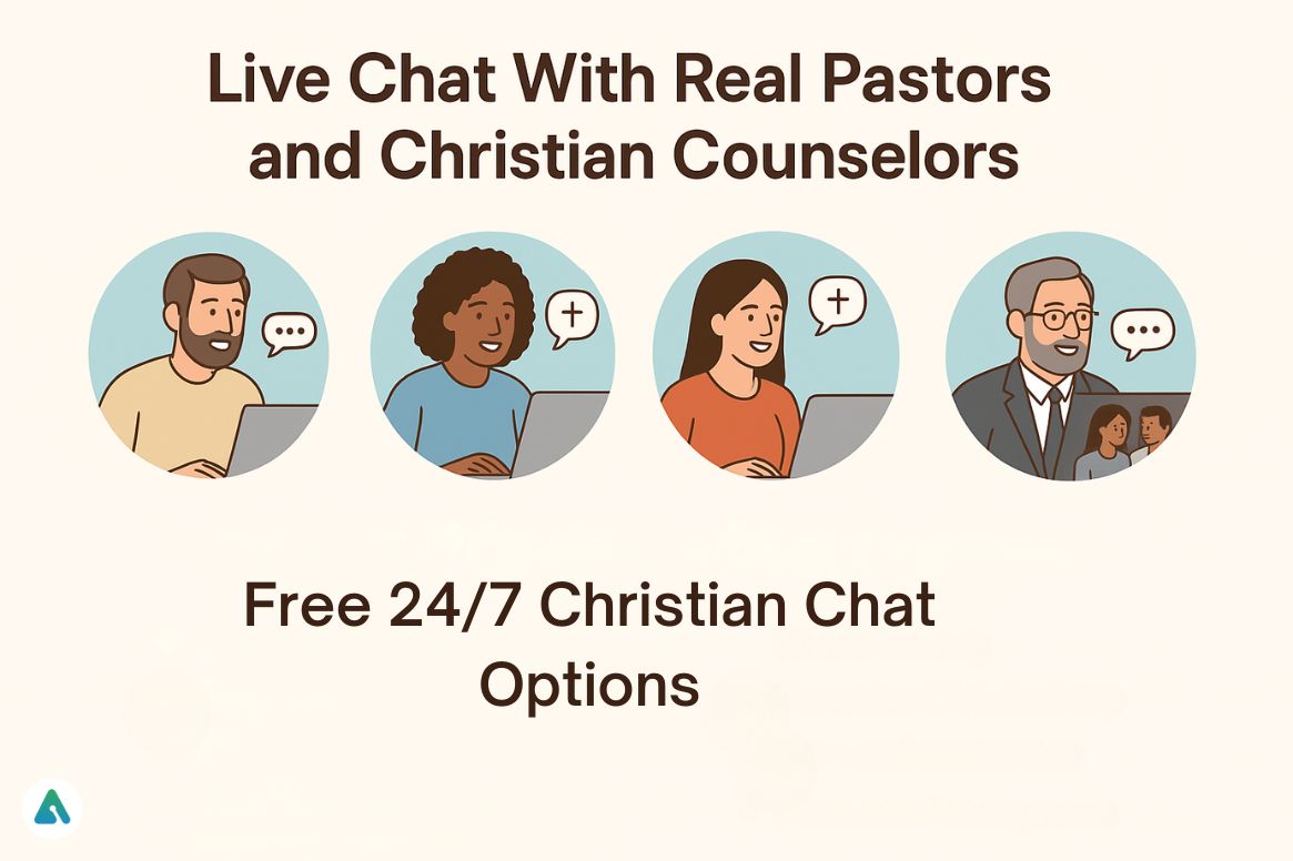 Live Chat With Real Pastors and Christian Counselors