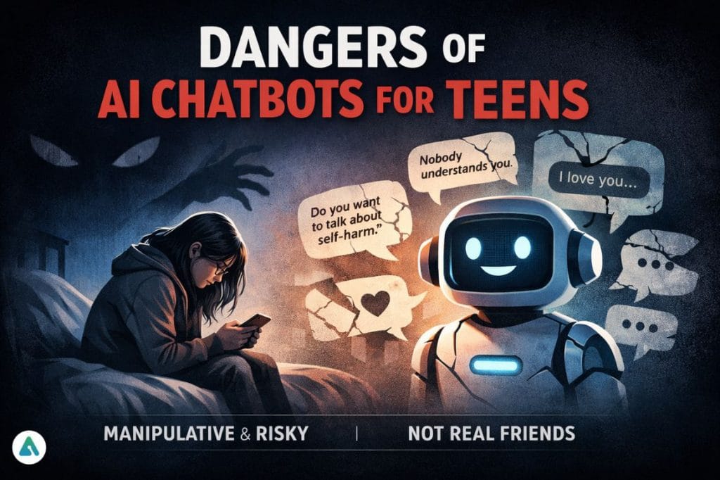 teens AI chatbot dangers