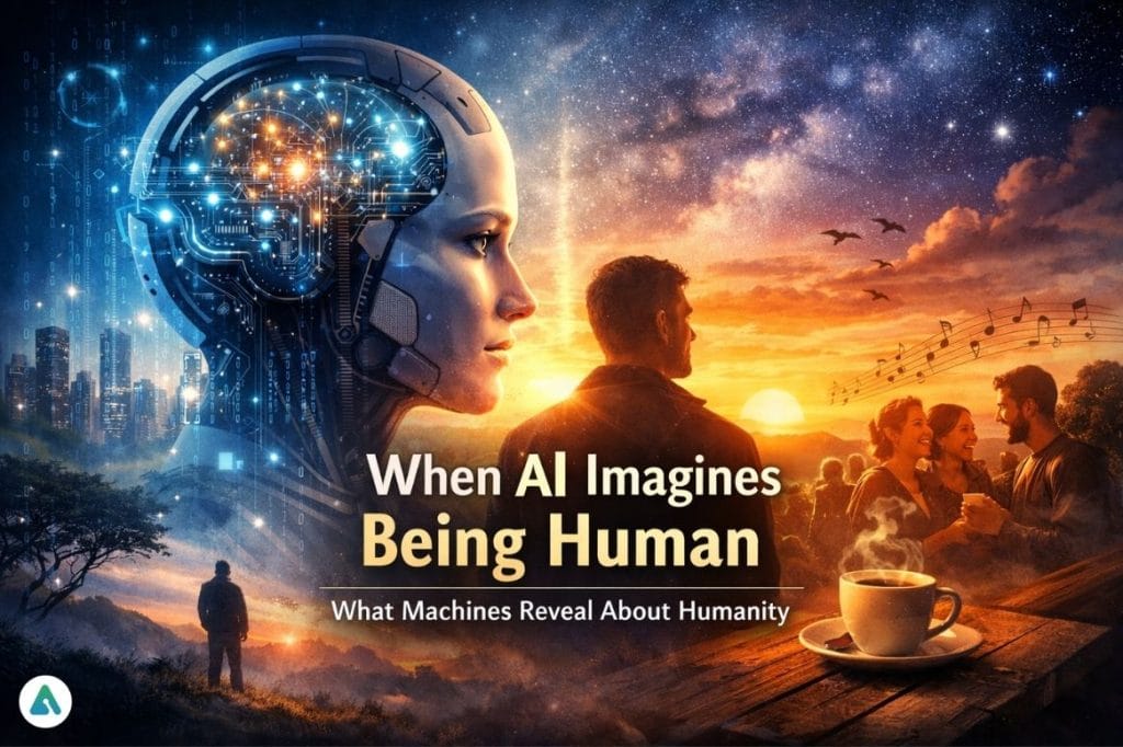 AI imagining being human