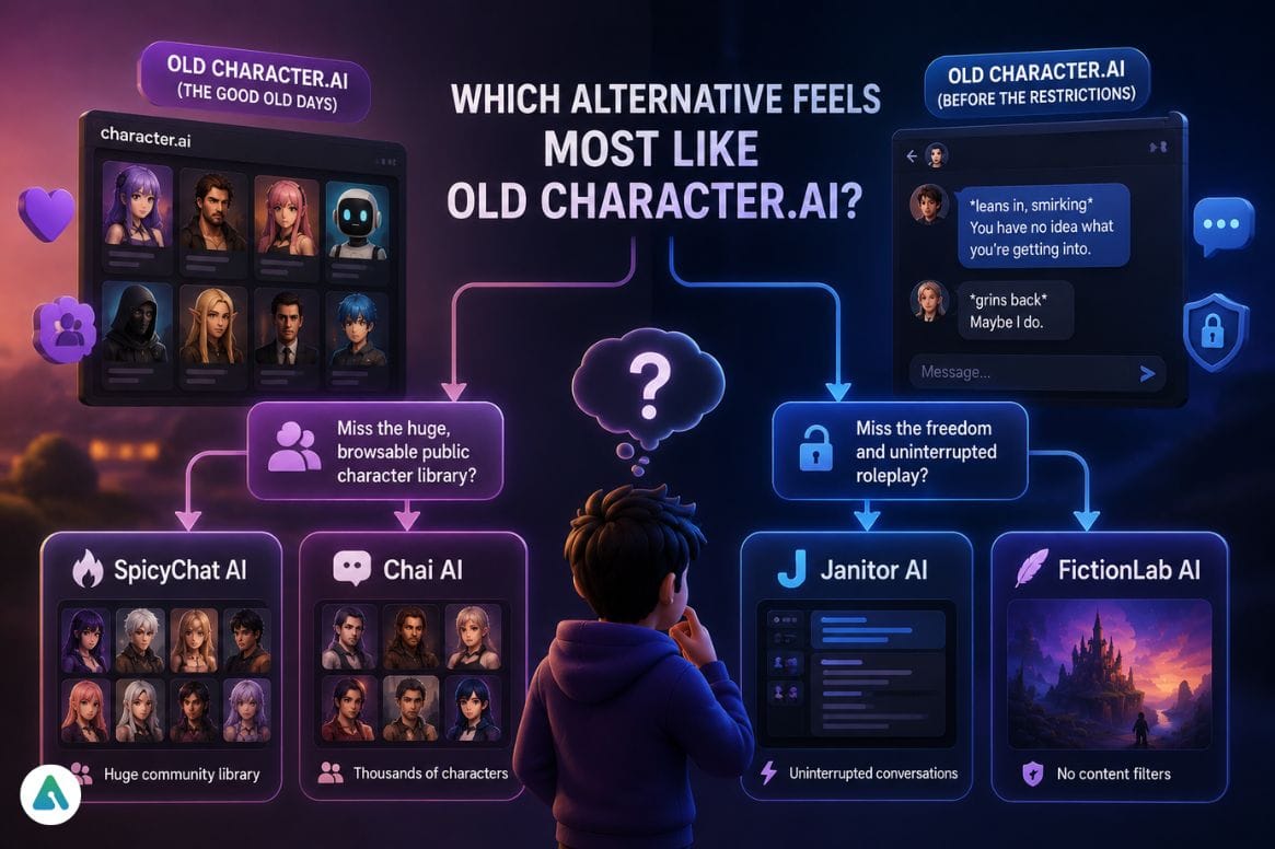 Which Alternative Feels Most Like Old Character.AI