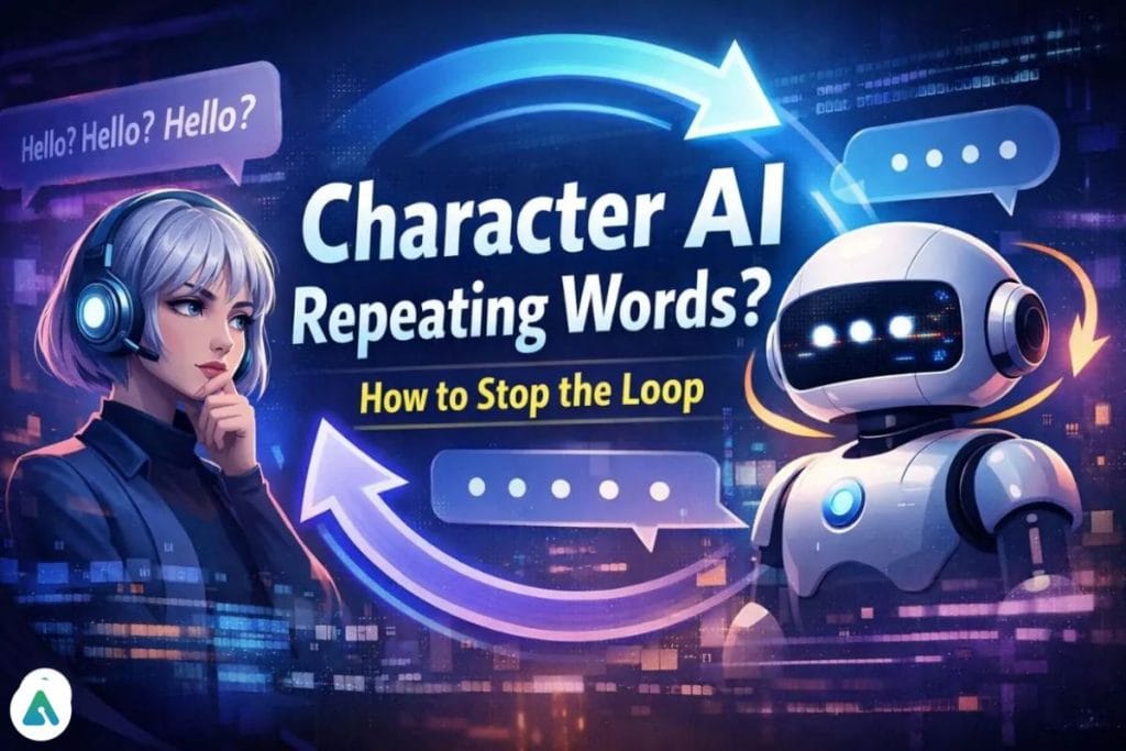 character ai repeating same