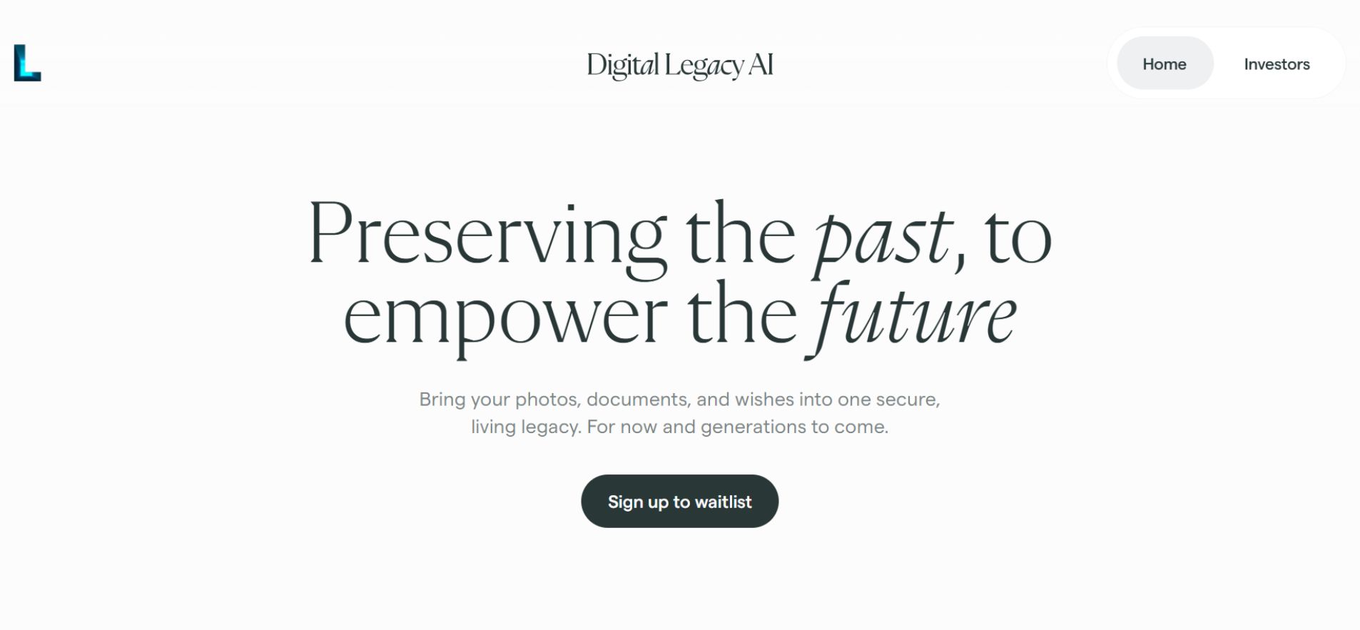 digital legacy ai