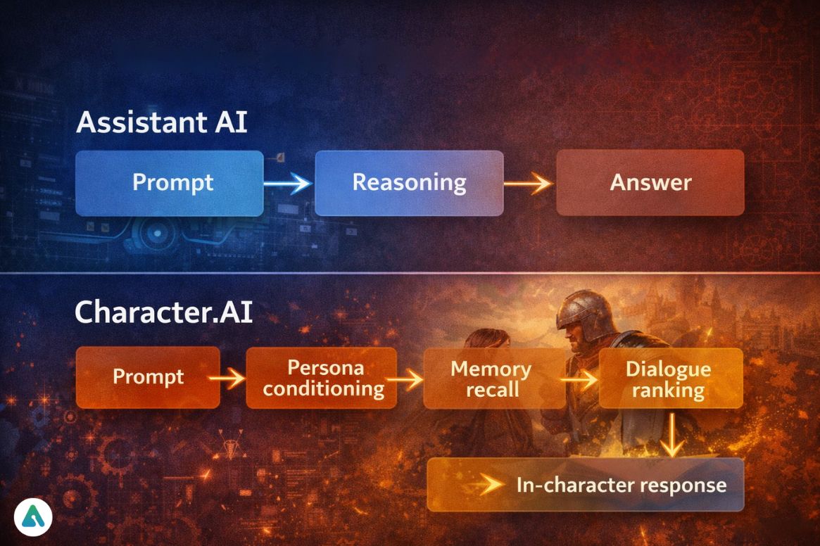 Generative Roleplay AI vs Assistant AI