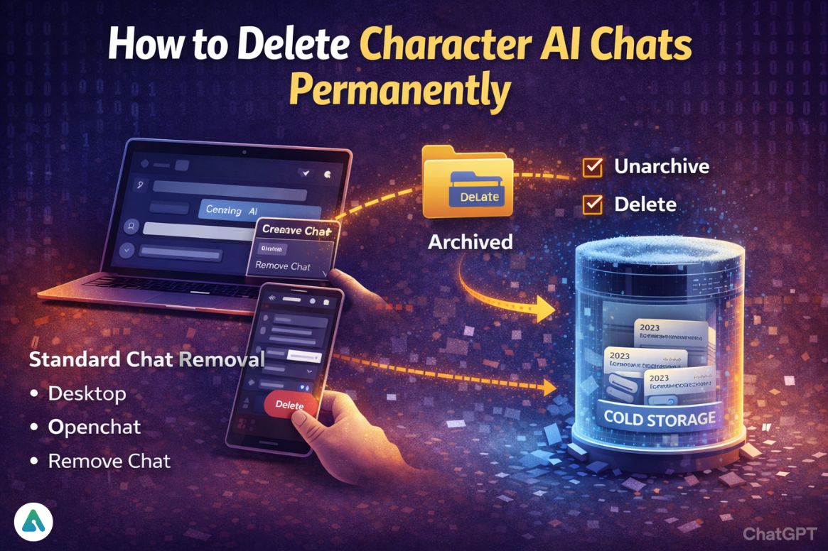 How to Delete Character AI Chats Permanently