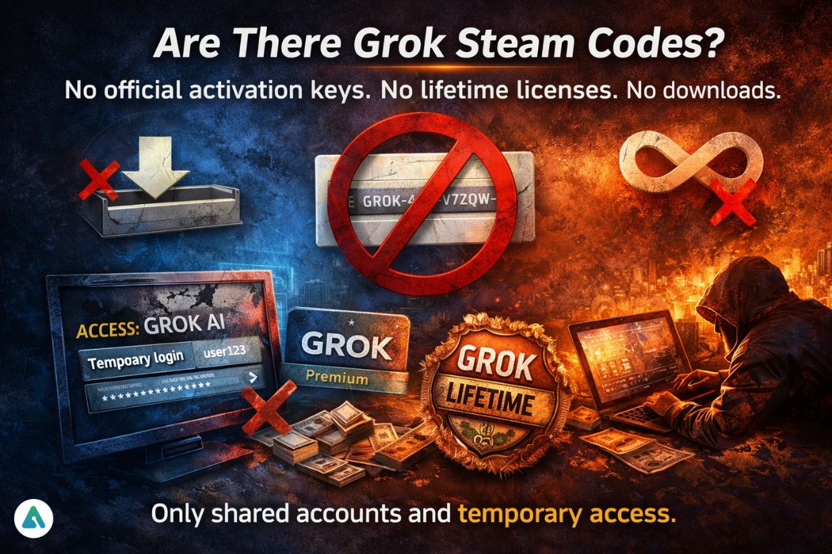 are there grok steam codes