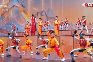 humanoid robots performing at China’s 2026 Spring Festival Gala