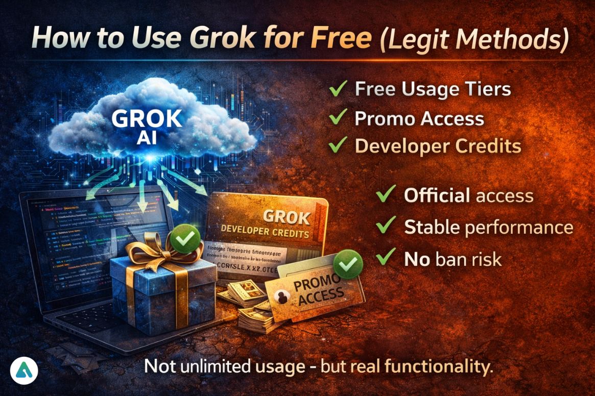 how to use grok for free
