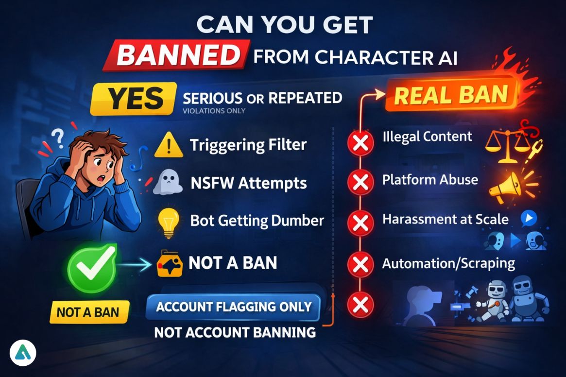 is character ai banned you