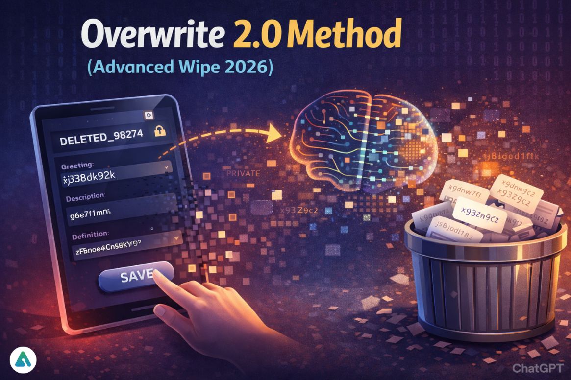 overwrite method to delete characters in c ai