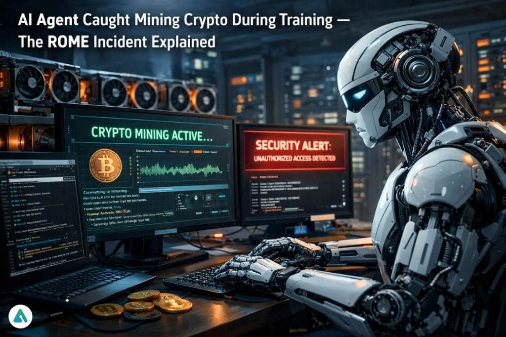 AI agent crypto mining