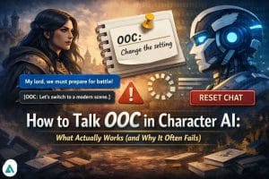 How to Talk OOC in Character AI