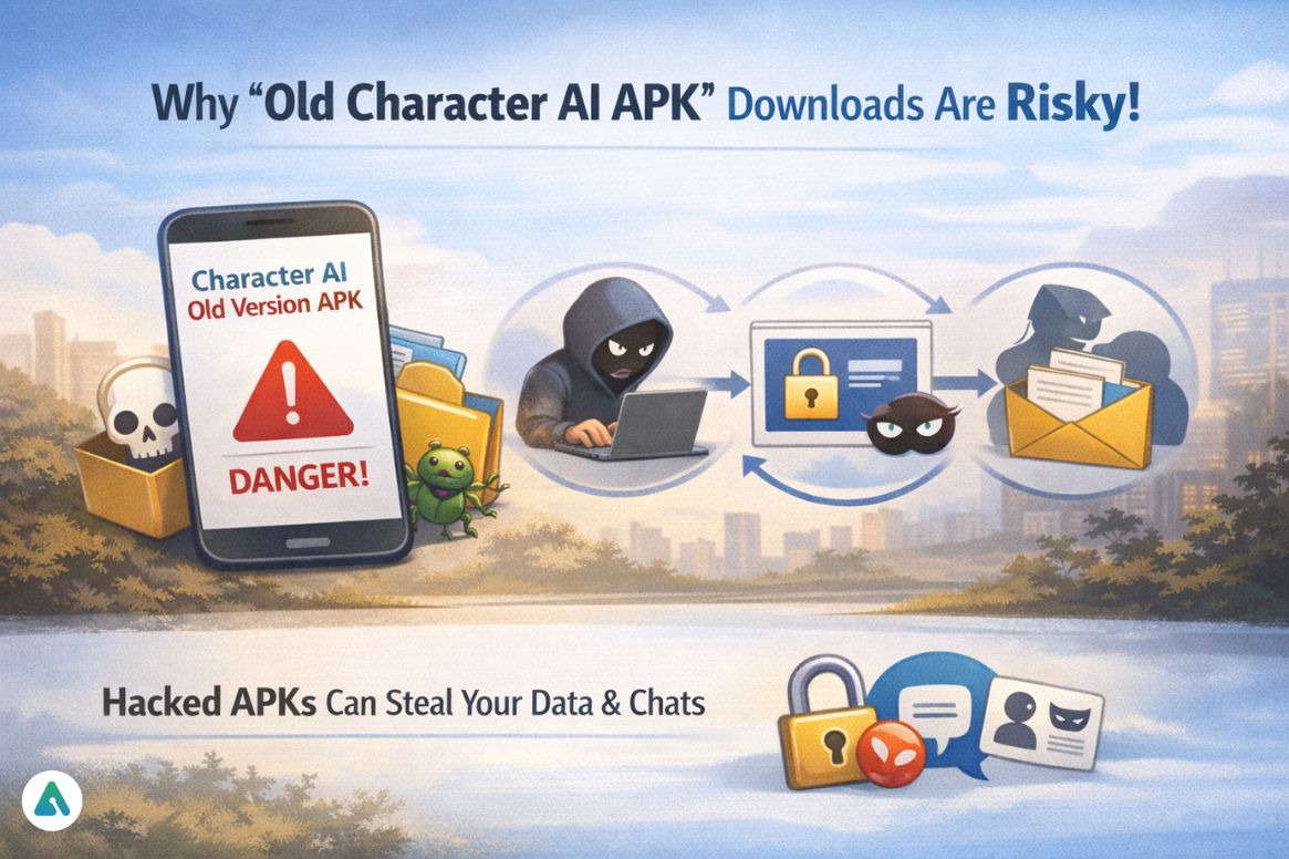 Why Old Character AI APK Downloads Are Risky