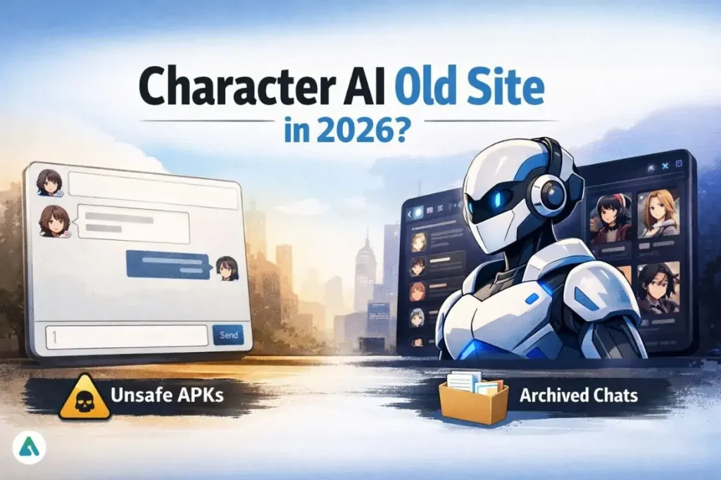 character ai old site