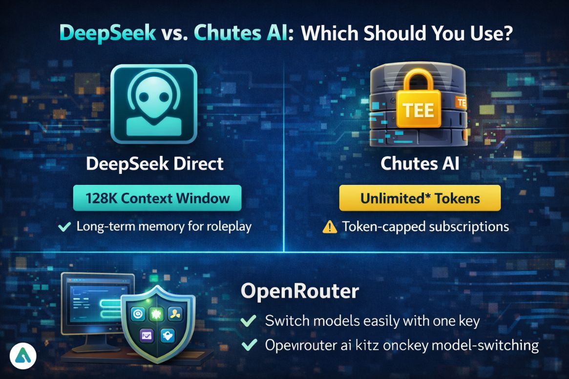 deepseek vs chutes ai