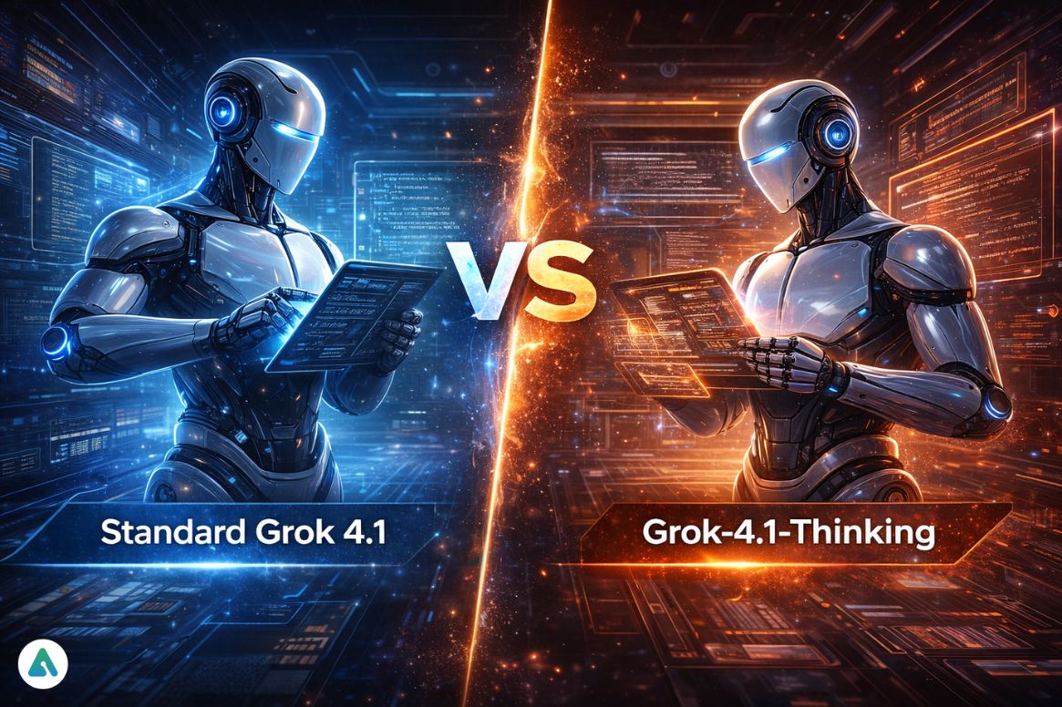 standard grok 4.1 vs grok 4.1 thinking