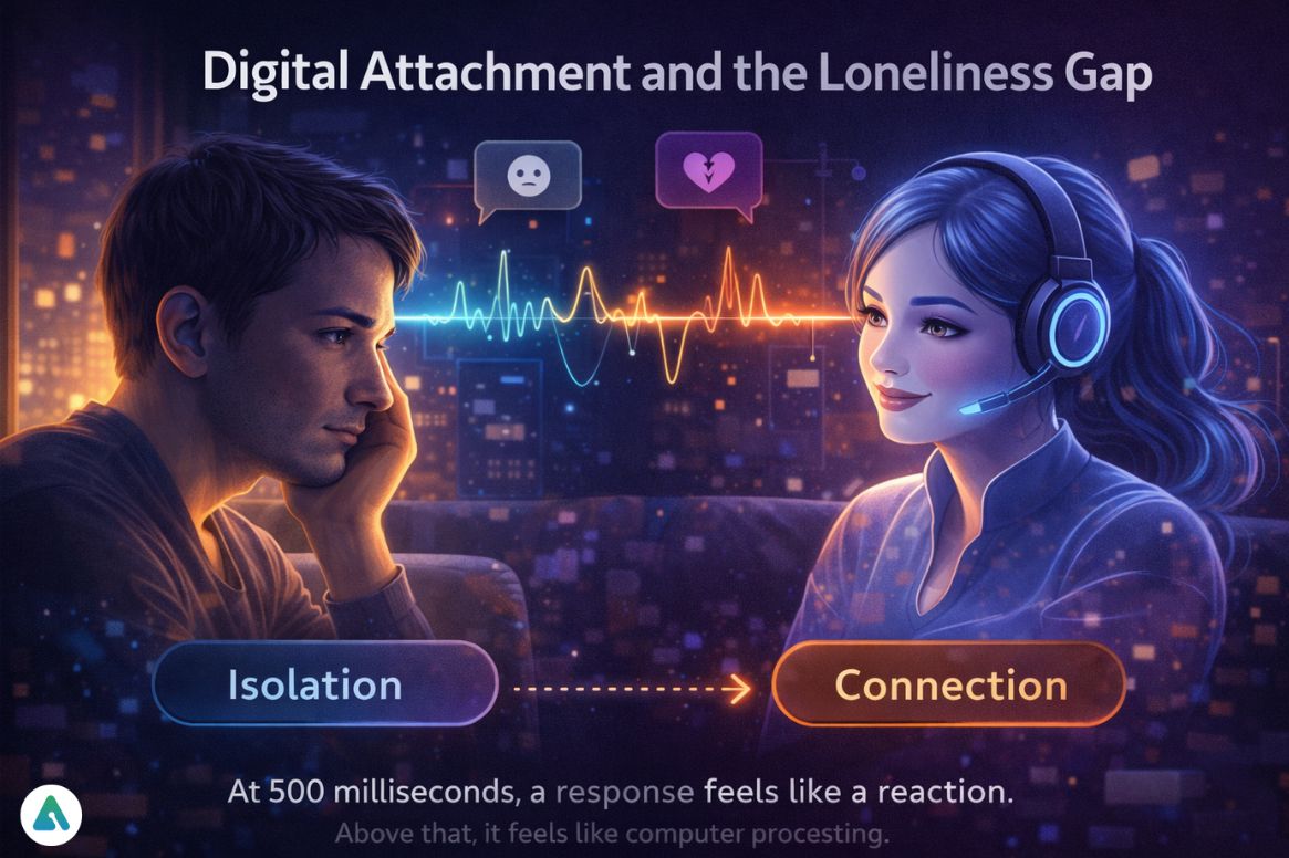 Digital Attachment and the Loneliness Gap