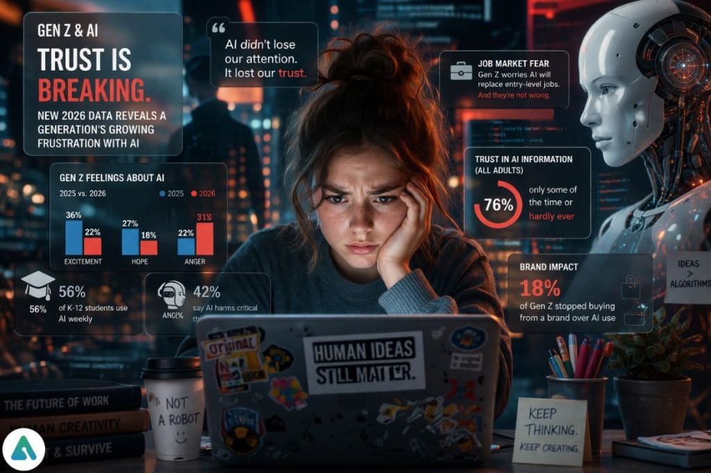 Gen Z AI sentiment 2026