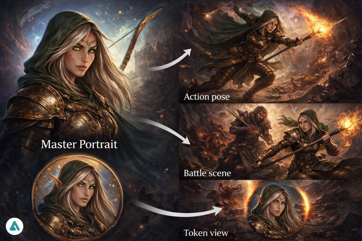 How to Keep Your AI DnD Character Consistent