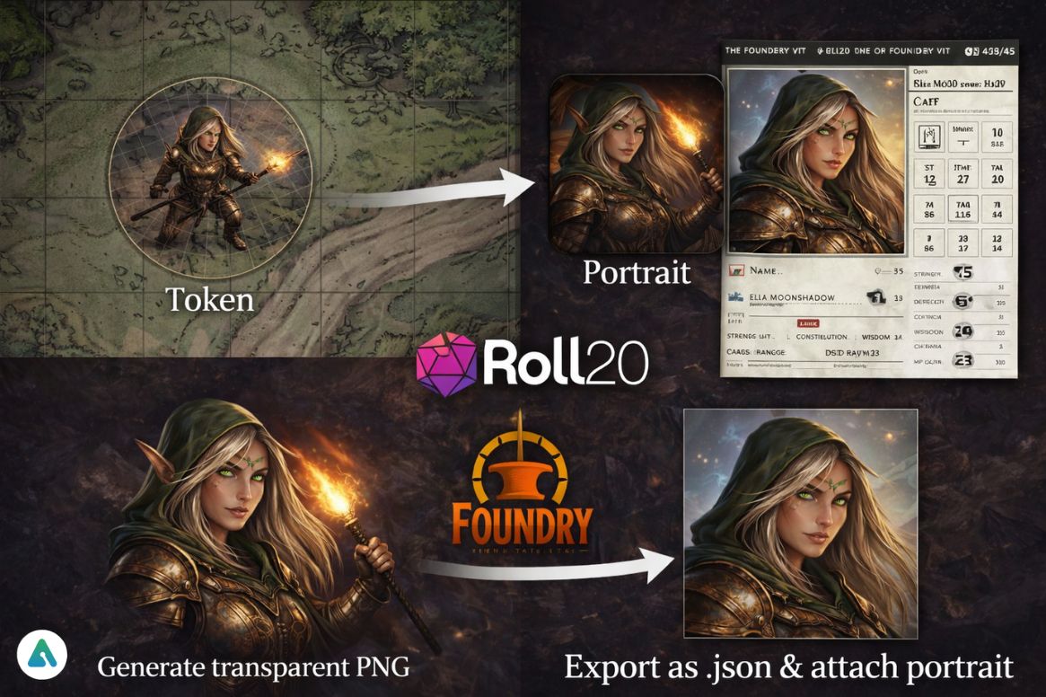 How to Use AI Characters in Roll20 & Foundry VTT