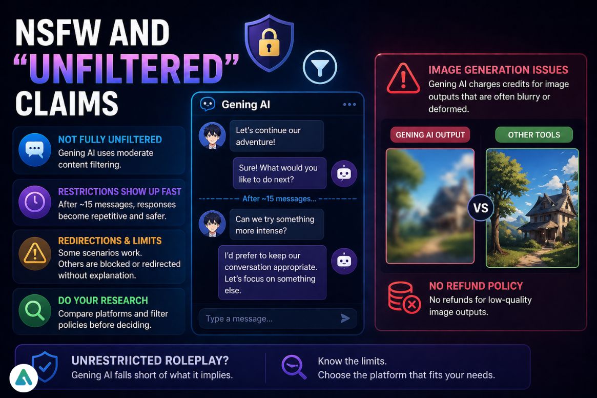 NSFW and Unfiltered Claims