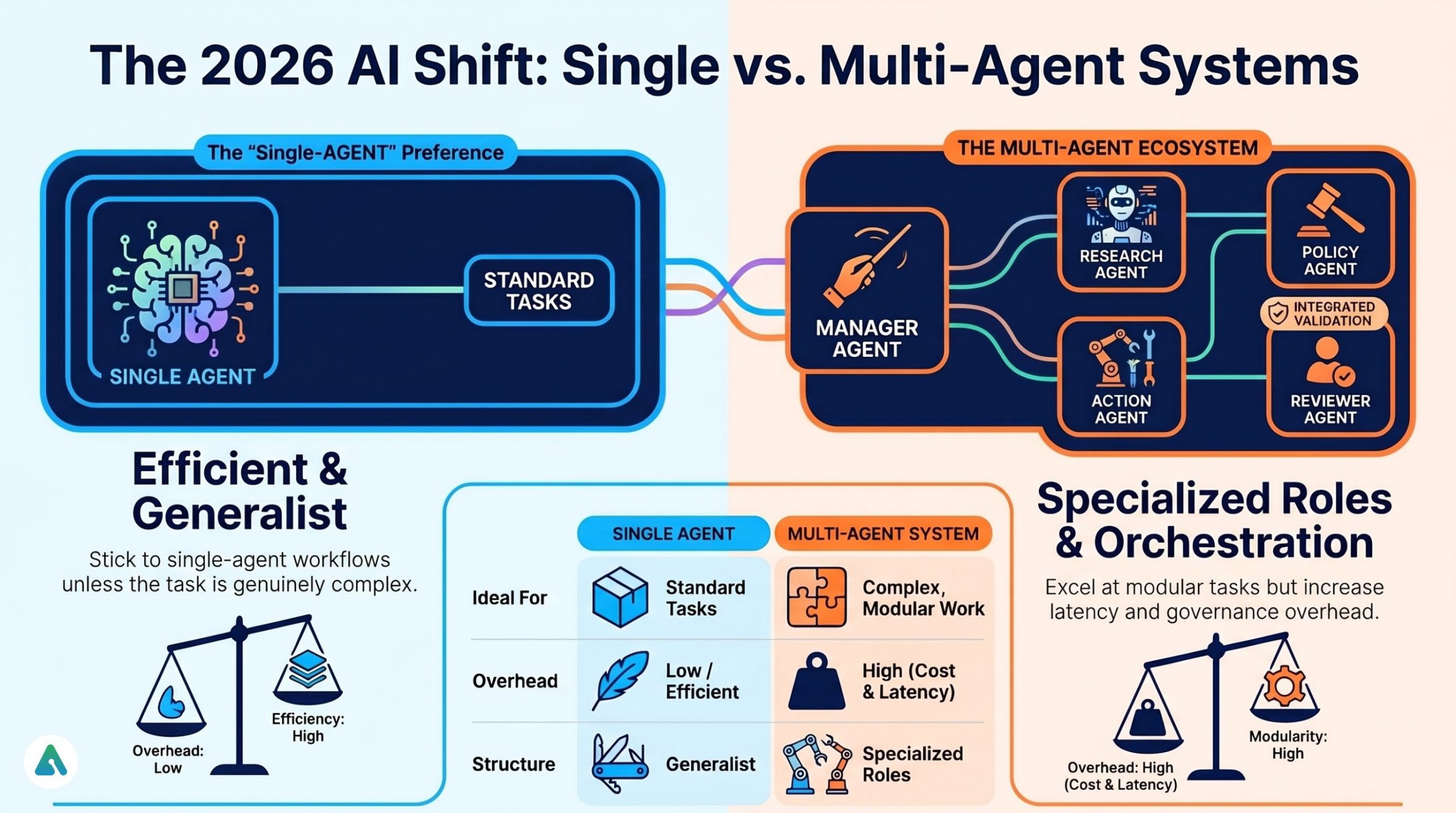 Single Agent vs. Multi-Agent Systems