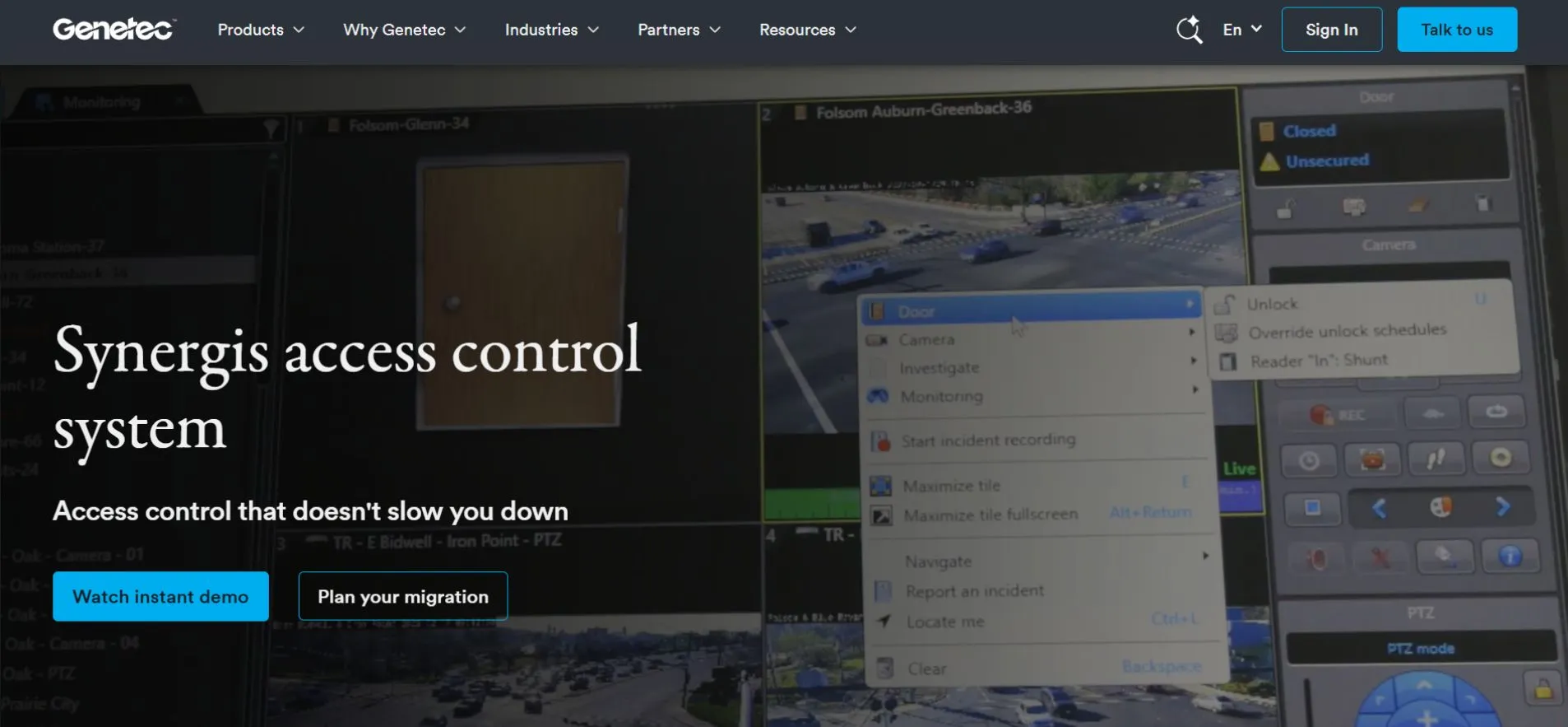 Genetec Security Center Synergis