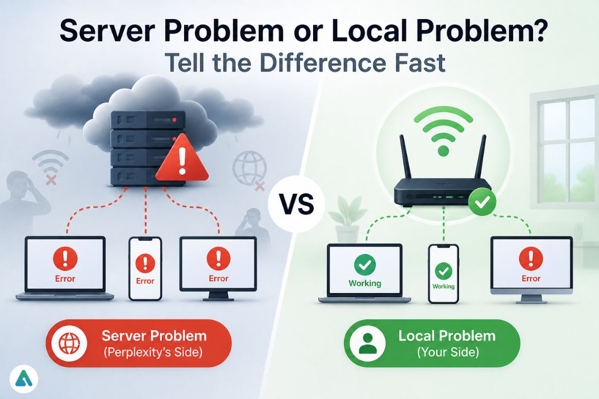 Perplexity Server Problem or Local Problem
