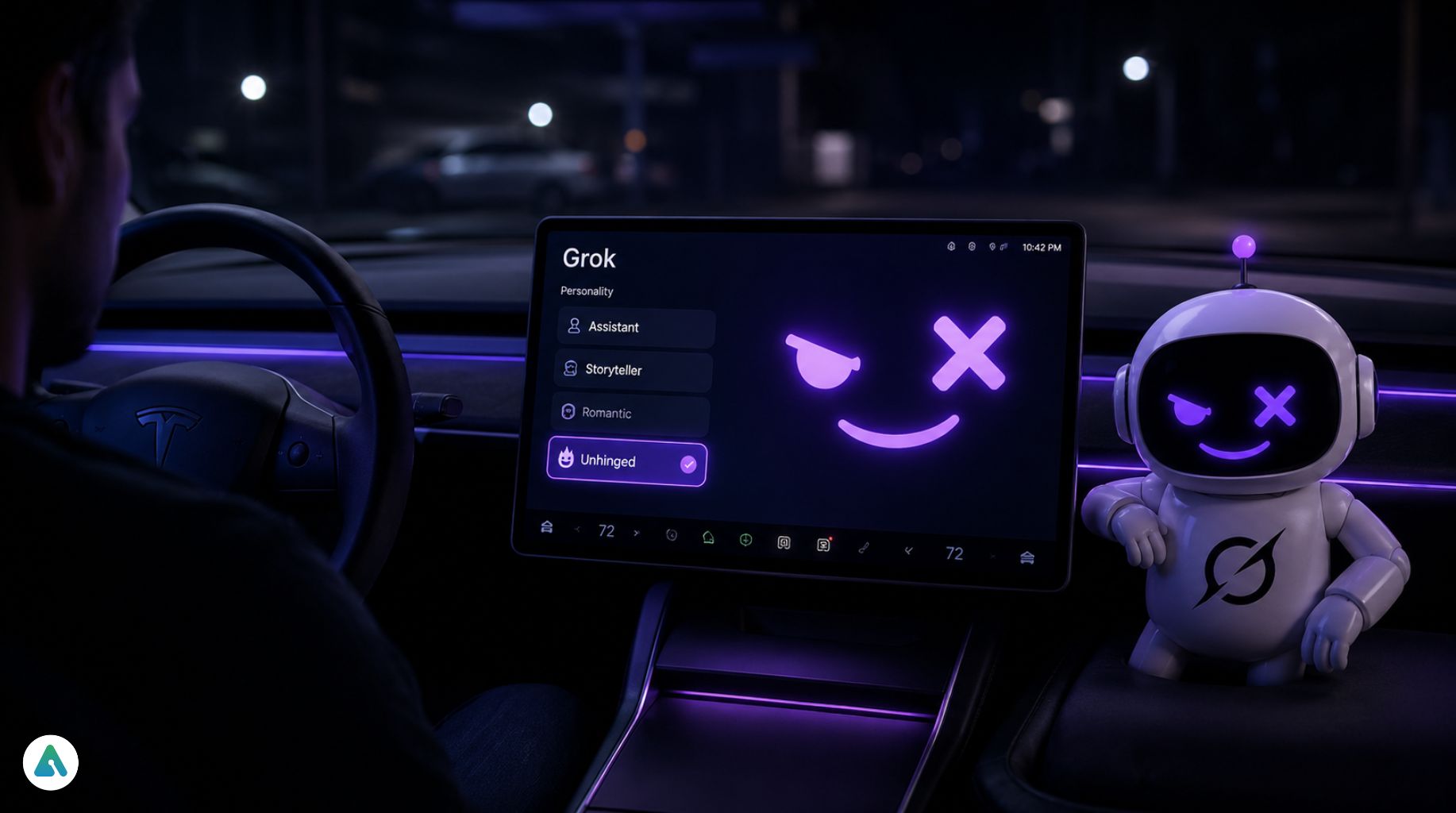 Tesla Grok Integration