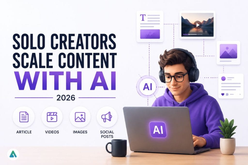 AI content creation for solo creators