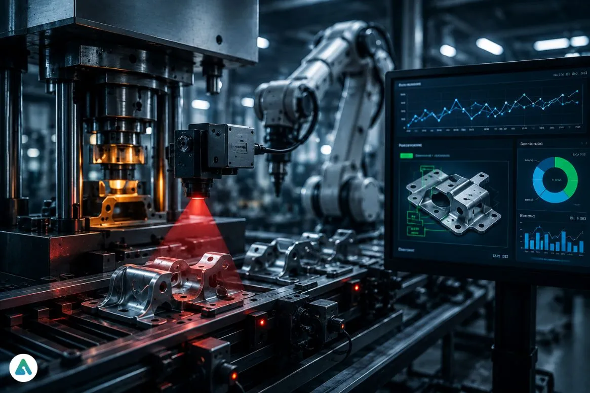Automated inspection in industrial factory