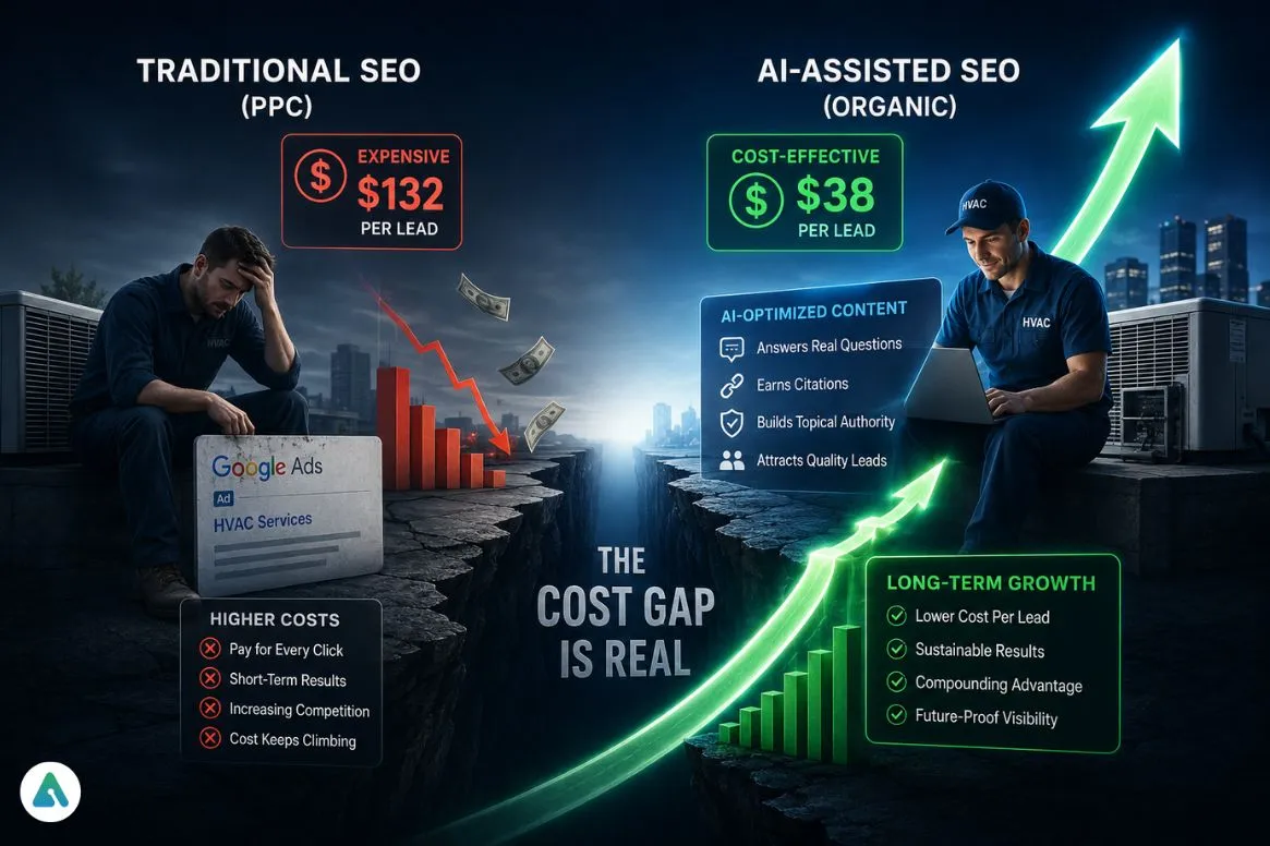 Comparing traditional vs AI-assisted SEO
