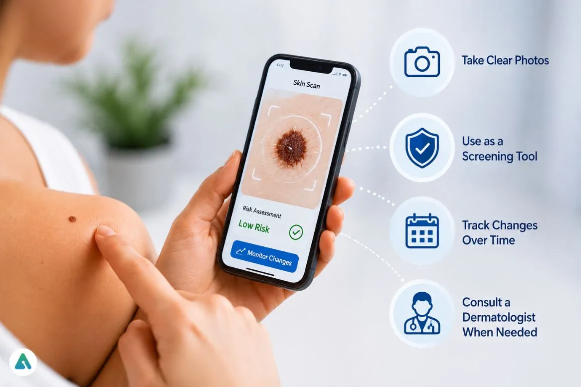 How to Use AI Skin Scanner Apps Safely and Effectively