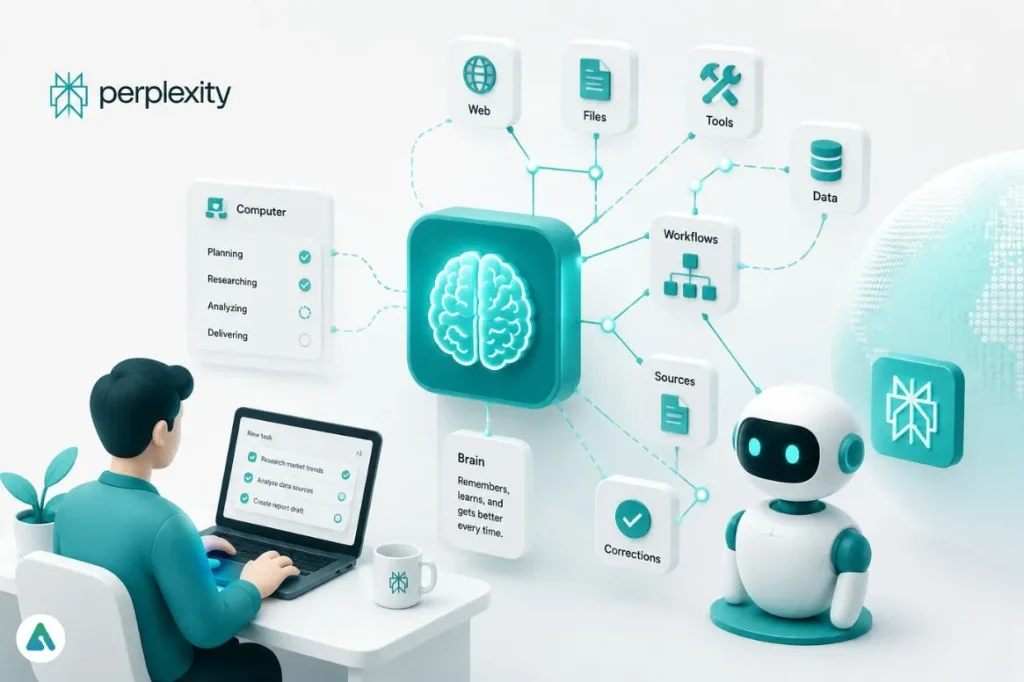 Perplexity Brain AI memory
