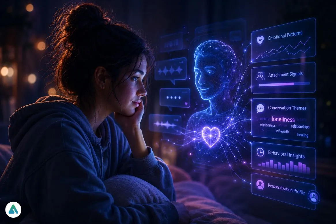 What Happens to Your Emotional Data Inside AI Companion Apps