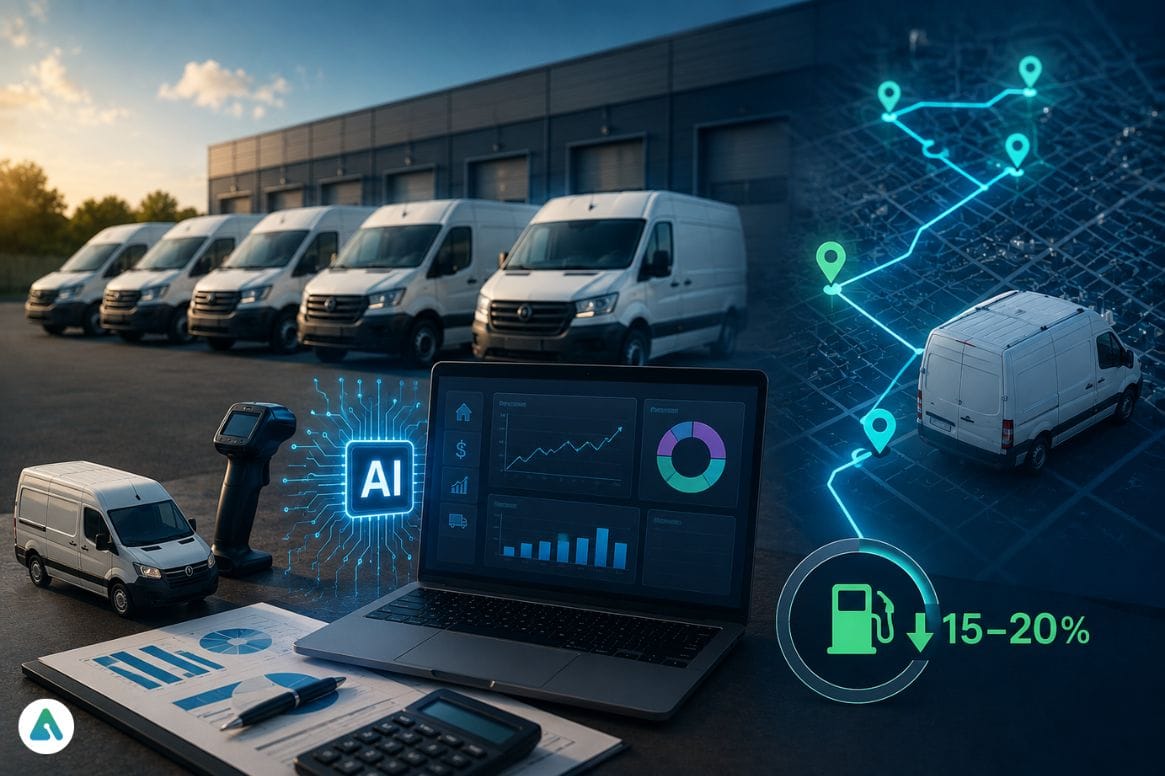 A Courier Business Applying AI to Financing Decisions