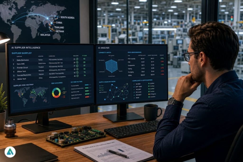 AI Supplier Vetting for Electronics Manufacturers