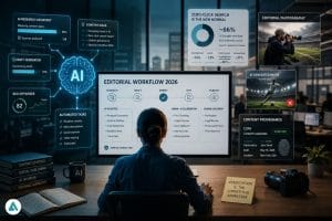 AI content creation workflow