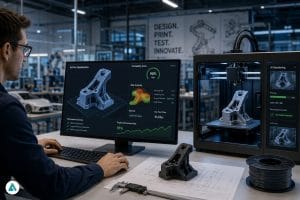 AI-guided 3D printing