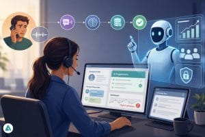 AI in cloud contact centers