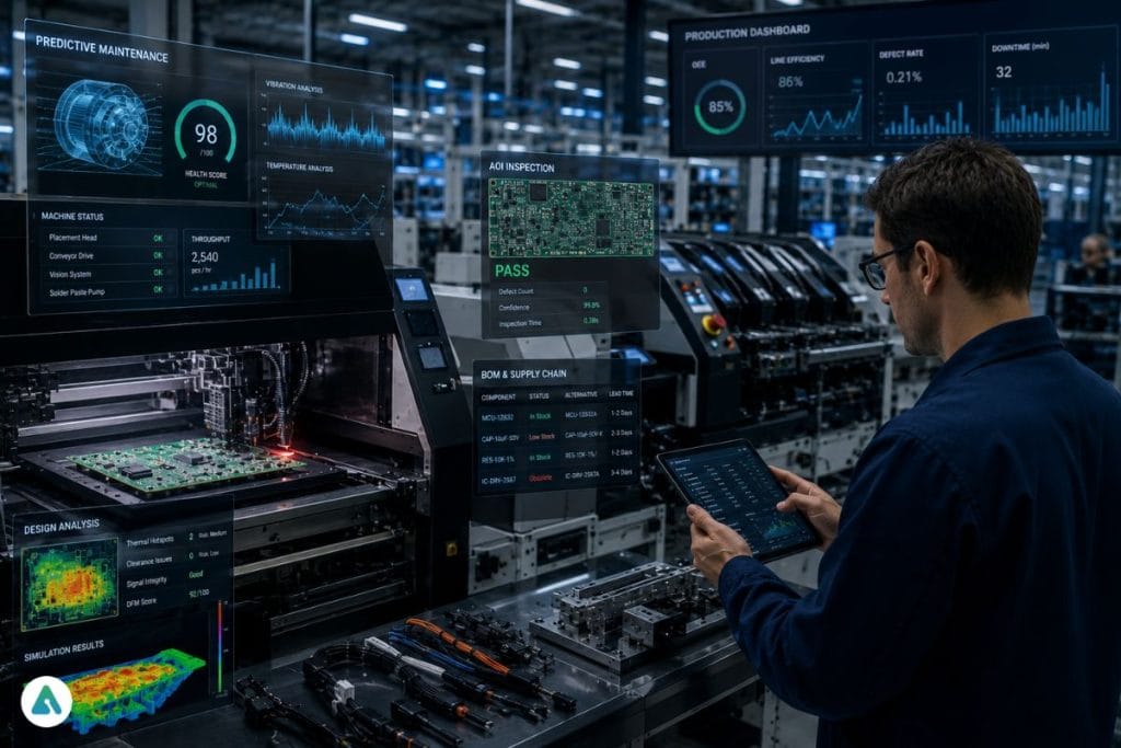 AI in custom electronics manufacturing