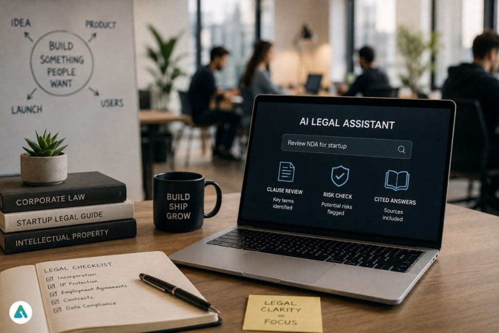 AI legal tech for startups