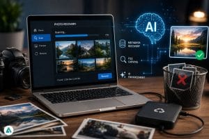 AI photo recovery 