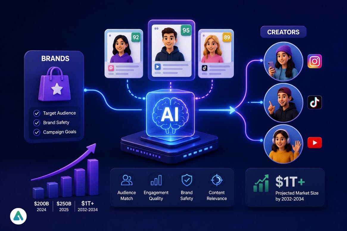 AI-powered brand-creator matchmaking