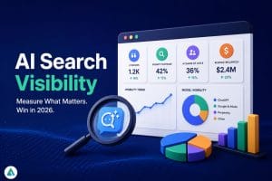AI search visibility metrics kpis