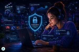 AI security digital entertainment platforms