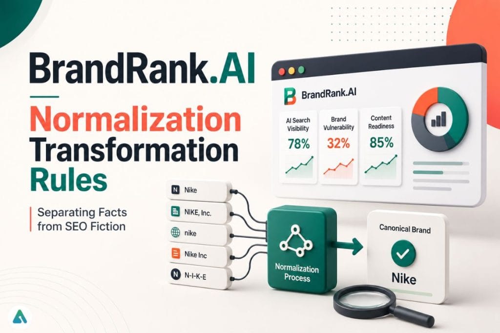 BrandRank.AI normalization transformation rules