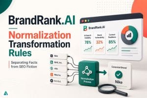 BrandRank.AI normalization transformation rules